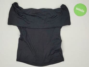 czarna bluza pull and bear: PULL&BEAR, Bluzka damska, rozmiar XL — 2