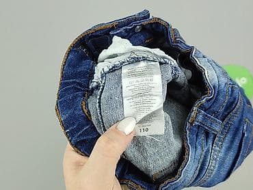 spodenki do: Spodnie jeansowe, 4-5 lat, 110, stan - Idealny — 4