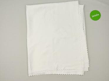 mata na stolik: Obrus 200 x 130, kolor - Biały, stan - Bardzo dobry — 2