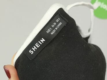 shein czarne bluzki: Shein, Top damski, rozmiar S — 5