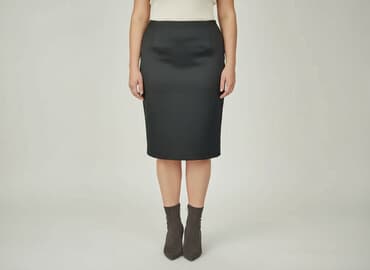 spódnice midi plisowane czarne: Spódnica damska, rozmiar XL — 6