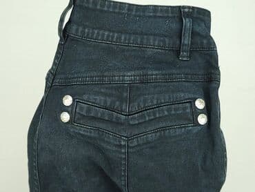 woskowane legginsy z wysokim stanem zara: Jeansy damskie, rozmiar S — 6