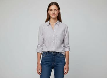 bluzki koszulowe mohito: Mohito, Koszula damska, rozmiar M — 6