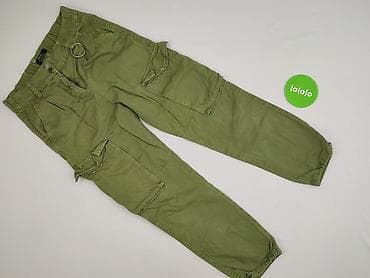 pull and bear spodenki dresowe: Bershka, Spodnie cargo damskie, rozmiar XS — 2