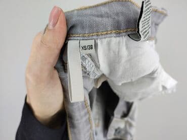 balenciaga dziurawe spodnie: Denim, Jeansy damskie, rozmiar S — 4