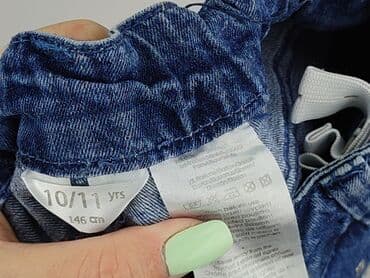 джинси h: Spodnie jeansowe, H&M, 11 lat, 146, stan - Idealny — 5