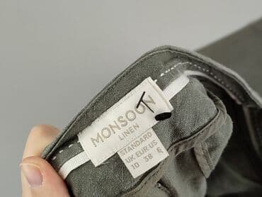 deichmann srebrne buty: Monsoon, Spodnie materiałowe damskie, rozmiar M — 4