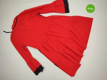 długa sukienki czerwona na wesele: Pakuten, Sukienka damska, rozmiar S — 3