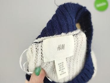 niebieski sweter hm: H&M, Sweter damski, rozmiar XS — 4