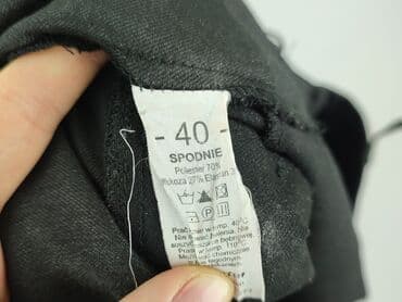 spodnie c a: Spodnie materiałowe damskie, rozmiar L — 5