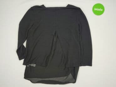 sweter piórkowy na drutach: Yessica, Bluzka damska, rozmiar XS — 3