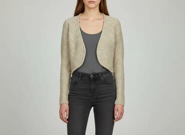 kurtka z frędzlami vinted: Camaïeu, Marynarka damska, rozmiar S — 1