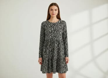 sukienka w panterkę, mohito: Sukienka damska, rozmiar S — 6