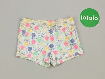 krótkie spodenki i biała koszula: Шорти, 3-4 р., 98/104, стан - Хороший — 2