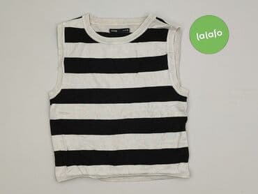 sinsay bluzki z krótkim rękawem: Sinsay, Top damski, rozmiar M — 2