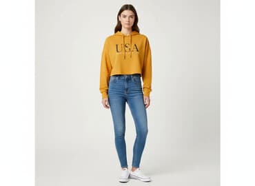 bluzy diverse: H&M Divided, Bluza z kapturem damska, rozmiar XS — 8