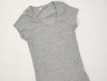 srebrny top h: HDM, T-shirt damski, rozmiar S — 1