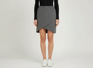 plisowane spódnice szara: Spódnica damska, rozmiar L — 6