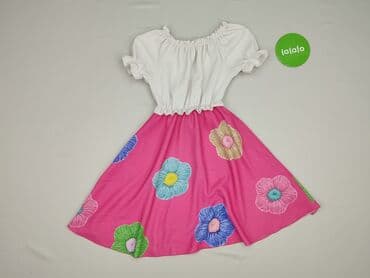 sukienki w geometryczne wzory: Dress, 1-3 months, 110-116 cm, condition - Very good — 3