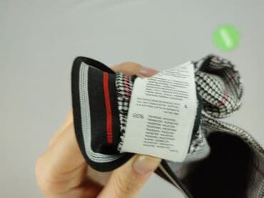 sukienka w krate czerwona: Spodnie materiałowe damskie, S — 5