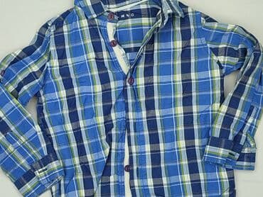 Shirt 2-3 years, condition - Perfect, pattern - Cell, color - Blue