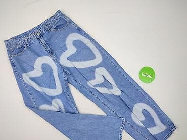converse z sercem: Shein, Jeansy damskie, rozmiar L — 2