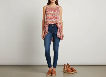 reserved czerwona bluzki: Dunnes Stores, Bluzka damska, rozmiar L — 7