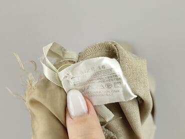 beżowe kozaki ccc: Spodnie materiałowe damskie, 2XL — 5