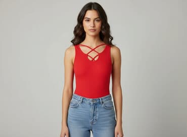 czerwone body intimissimi: Amisu, Body damskie, rozmiar XS — 6