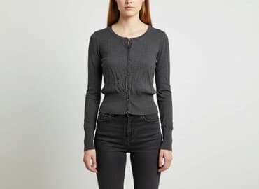 sweter na koszulę: Kardigan damski, rozmiar S — 6