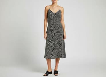 spódnice w groszki stradivarius: H&M, Sukienka damska, rozmiar L — 7