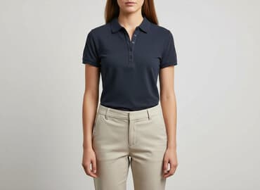 trampki polo ralph lauren wysokie: Damska koszulka polo, rozmiar L — 6