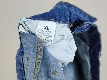 spodenki spódniczka jeans: Spódnica damska, rozmiar XL — 4