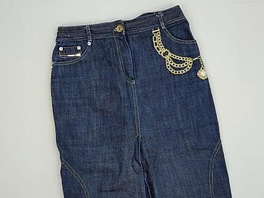 jeansy plus size: Spodnie 3/4 damskie, rozmiar S — 1