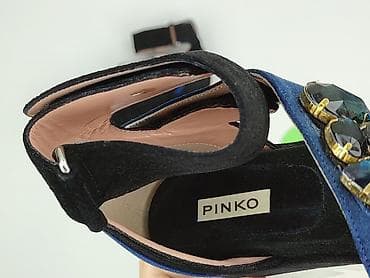 trampki na platformie h: Pinko, Sandały damskie, rozmiar 37 — 4