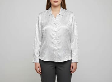 koszula damska z perełkami: Women`s shirt, size 3XL — 1