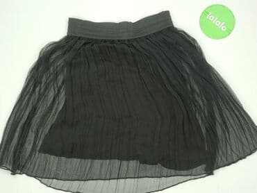 simple spódnice plisowane: Red, Women`s skirt, size S (EU 36) — 3