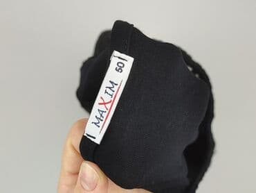 bluzki basic czarne: MAX, Bluzka damska, rozmiar 4XL — 5