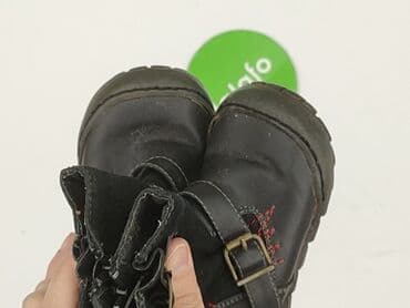 spodnie woskowane czarne: Baby shoes, 21, condition - Very good — 5