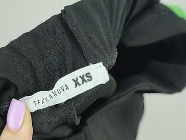 miaoni jeans: Terranova, Spodnie materiałowe damskie, rozmiar 2XS — 4