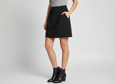 spódnice z wysokim stanem i top: Spódnica damska, rozmiar L — 1