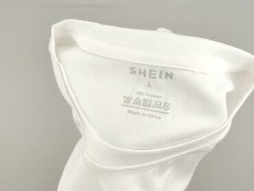 shein bluzki bawełniane: Shein, T-shirt damski, rozmiar L — 4