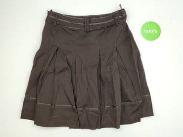 spódnice brązowa midi: Reserved, Spódnica damska, rozmiar L — 3