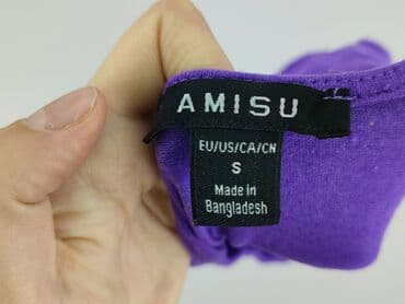 fioletowe buty deichmann: Amisu, Bluzka damska, rozmiar S — 4