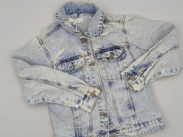 Children's jeans jacket, 11 years, 140-146 cm, Reserved, condition - Very good