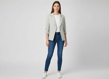 sukienka a la marynarka: Marynarka damska, rozmiar S — 6