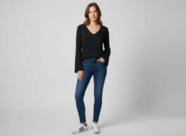 czarna bluzka koronkowa zara: Zara, Bluzka damska, rozmiar M — 7