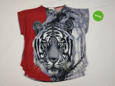 koszulka w dinozaury: T-shirt damski, rozmiar One size — 2