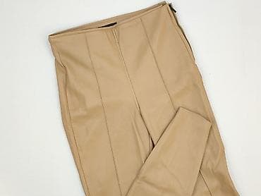 zara dresy: Zara, Legginsy Ze skóry ekologicznej damskie, rozmiar S — 1