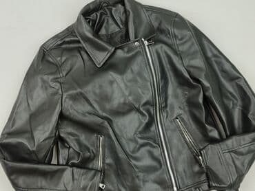 kurtka ze skóry ekologicznej zara: Kurtka skórzana damska, rozmiar S — 1